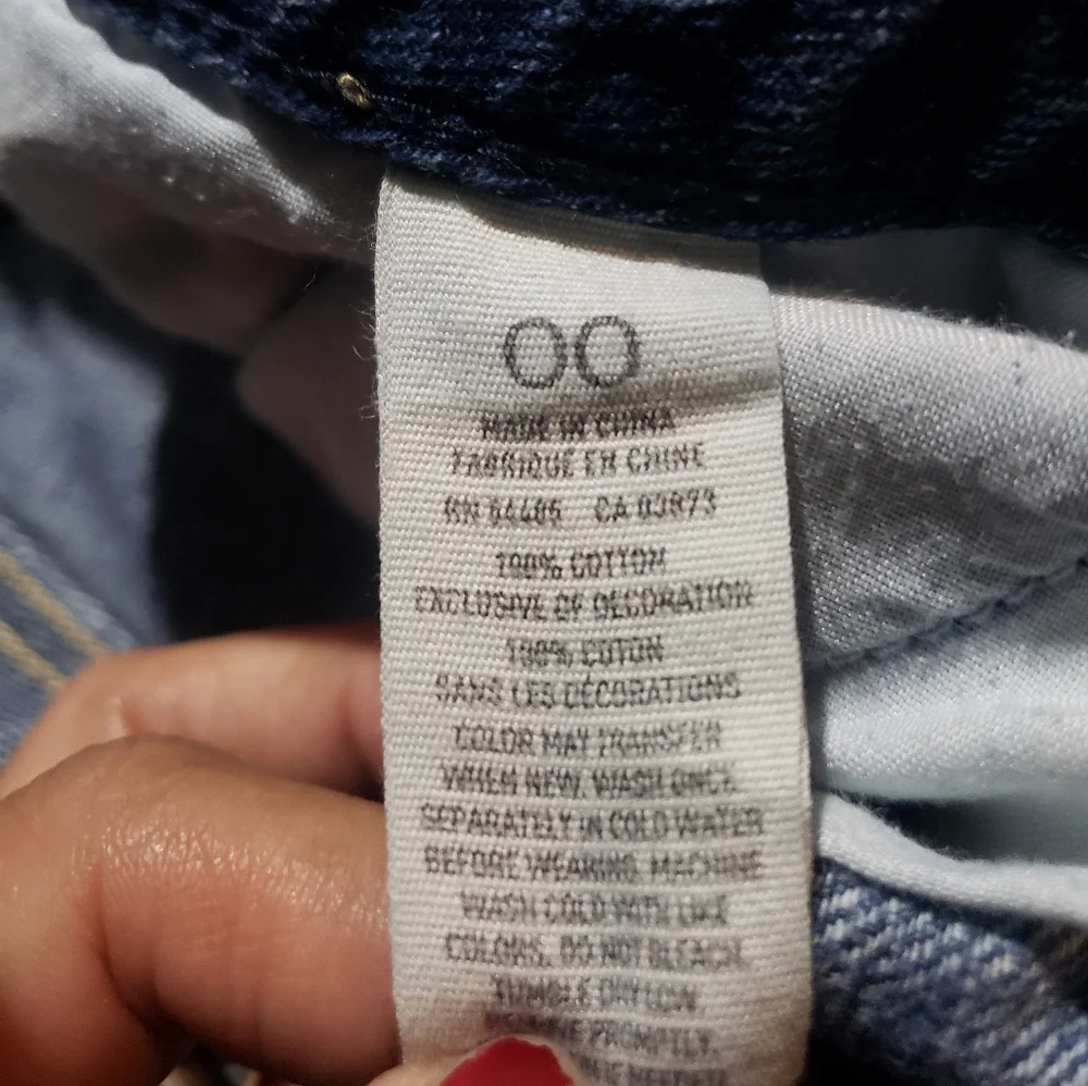 American Eagle dark Blue distressed  shorts - Picture 6 of 6